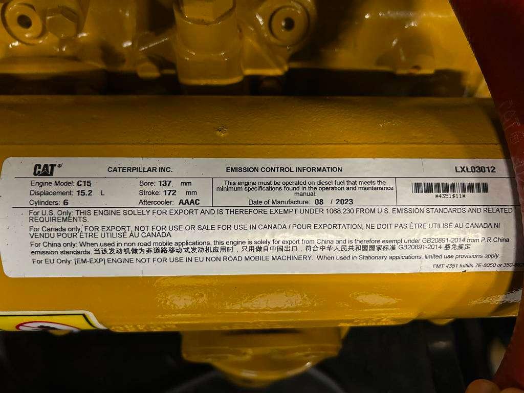 CAT DE500E0 - C15 - 500 kVA Generator - DPX-18026 Foto 22
