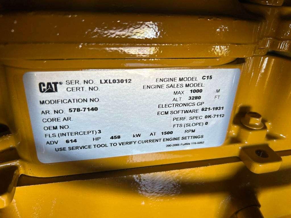 Caterpillar DE500E0 - C15 - 500 kVA Generator - DPX-18026 Foto 21