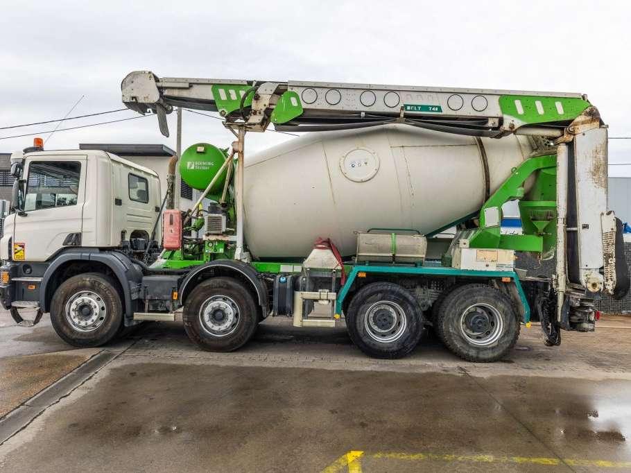Scania P400 +STETTER 7m3+TAPIS THEAM TS 13 Foto 2