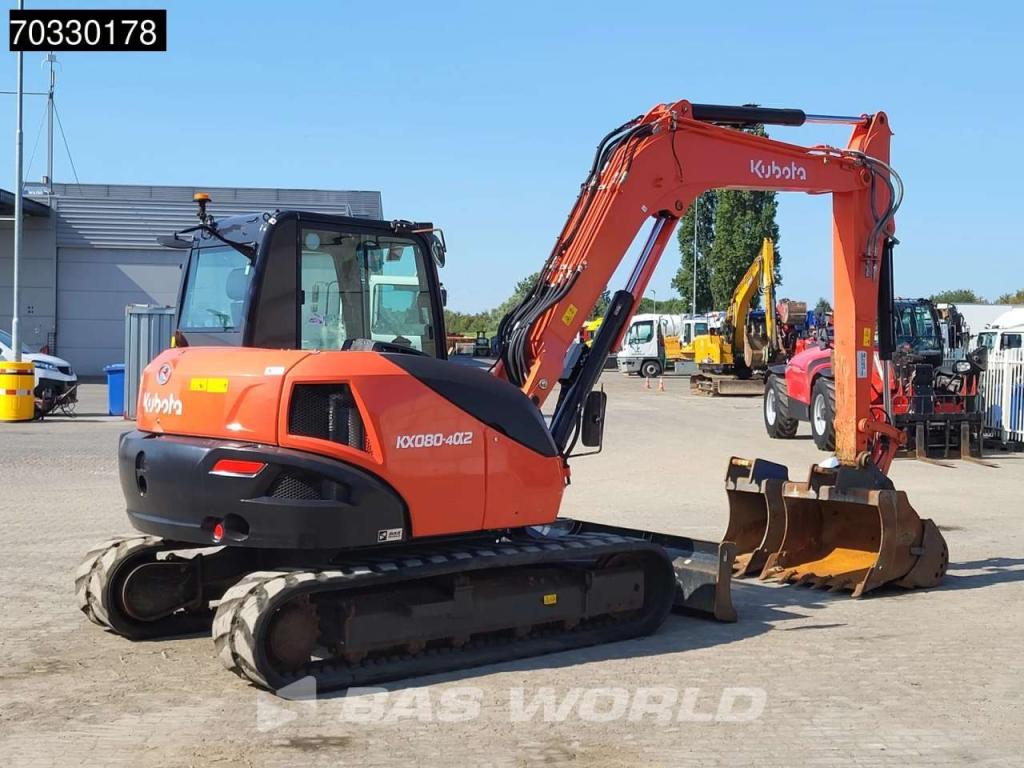 Kubota KX080 -4a2 A/C - 3 Buckets Foto 6