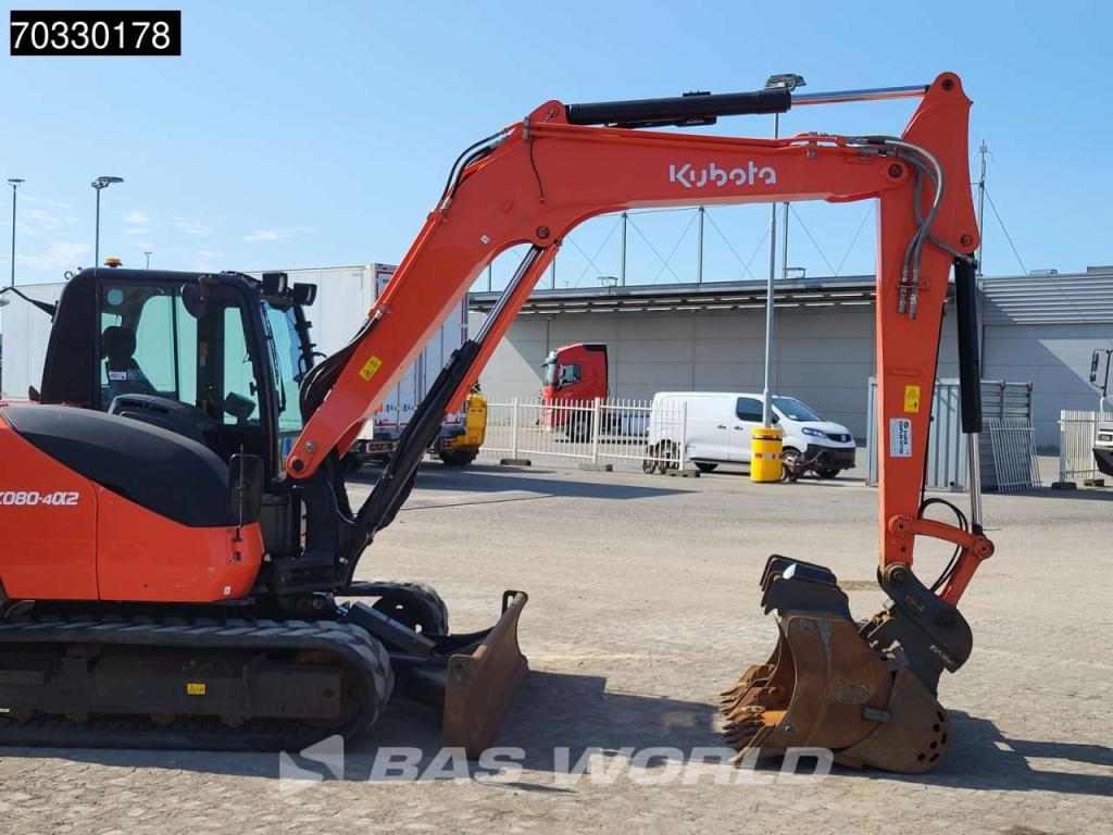 Kubota KX080 -4a2 A/C - 3 Buckets Foto 9