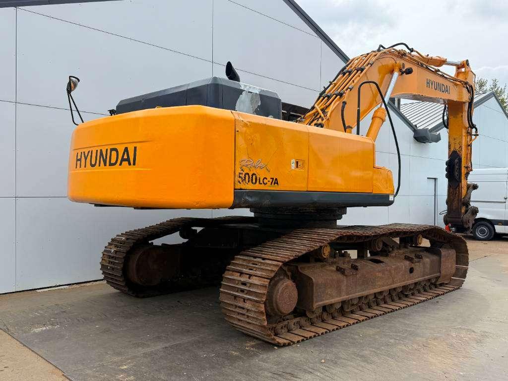Hyundai R500LC-7A - Quick Coupler / Hammer Lines Foto 5