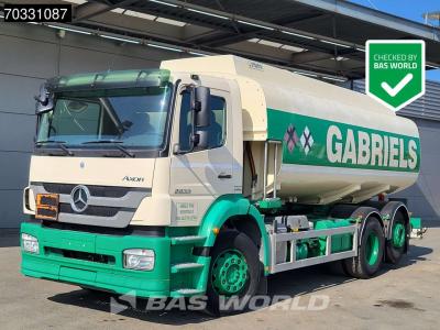 Mercedes-Benz Axor 2633 6X2 20.600 liter Stokota Fuel tanker 4 compartments Lift+steering axle Euro 5 vendida por BAS World B.V.