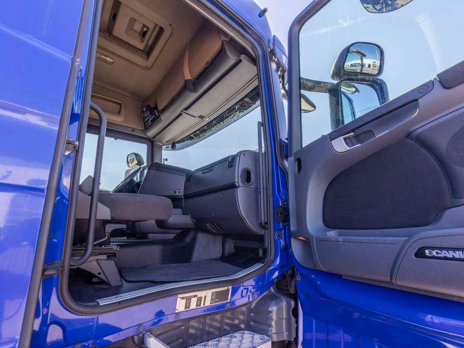 Scania R410 6X2+CHEREAU+CARRIER 1150 U MT-TRI-TEMP+DHOLLANDIA 2.5T. Foto 16