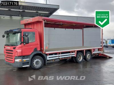 Scania P280 6X2 2500kg Ladebordwand Hydraulic Curtains Full Air Lift+steering axle Euro 5 vendida por BAS World B.V.