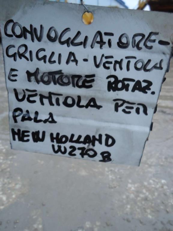 Ventilador de enfriamiento para New Holland W270B Foto 5