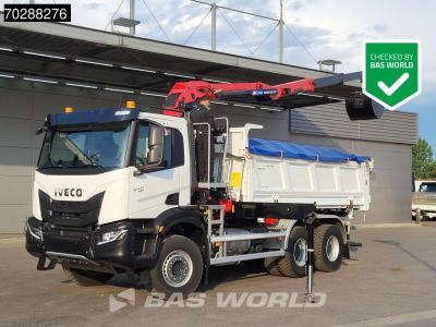 Iveco X-Way 480 6X4 New! KH-Tipper HMF 2243Z-RCS Crane Retarder Big-Axle Euro 6 vendida por BAS World B.V.