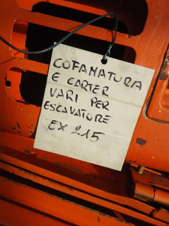 Capó y panel de carrocería para Fiat Hitachi EX215 Foto 6