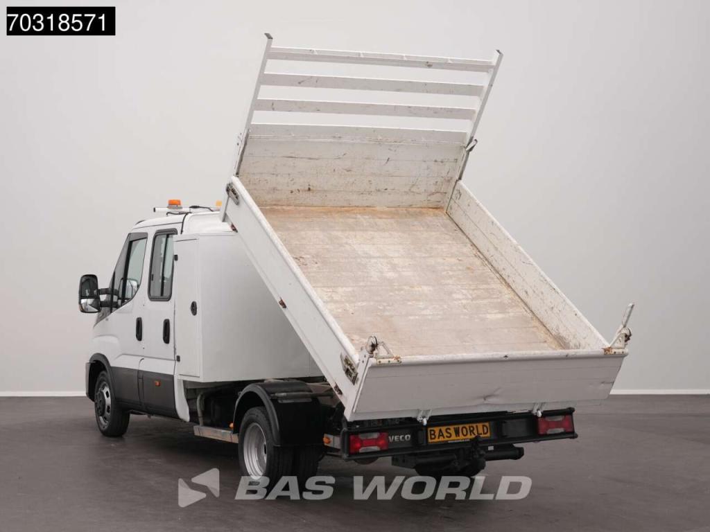Iveco Daily 35C14 Open Laadbak Dubbel Cabine 3,5t Trekhaak Dubbellucht Airco Cruise Euro6 Pritsche Pickup Foto 2