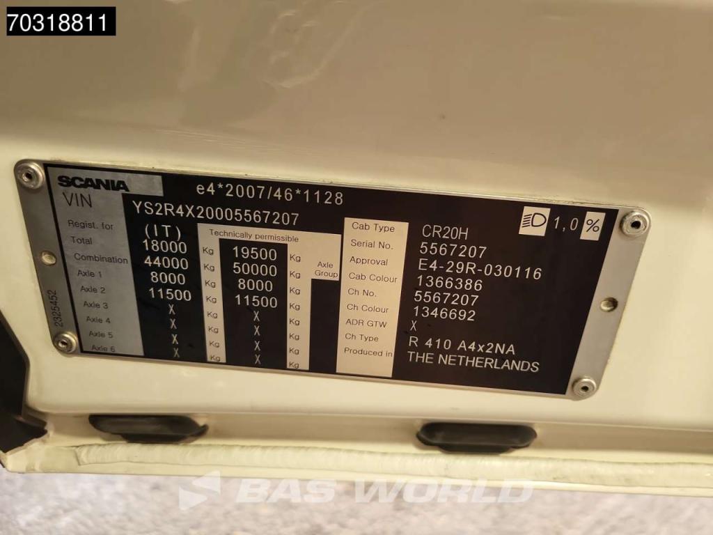 Scania R410 4X2 LNG! Retarder 2x Tanks ACC Foto 30