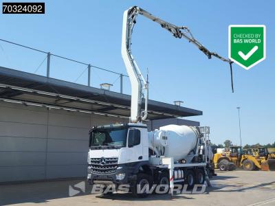 Mercedes-Benz Arocs 3253 Arocs 8X4 28mtr CIFA MK28L-80-RH-PB607 PUMI 8m3 Mixer Full Steel Euro 6 vendida por BAS World B.V.