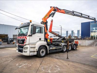 Man TGS 35.440 BL - PK 33002/4xhydr. vendida por Braem NV