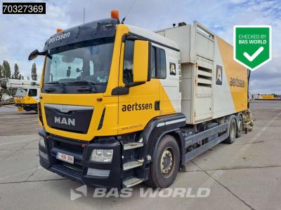 Man TGS 26.360 6X2 BekkerLaGram SV Road cleaner High pressure Sweerper truck Manual Euro 6 vendida por BAS World B.V.