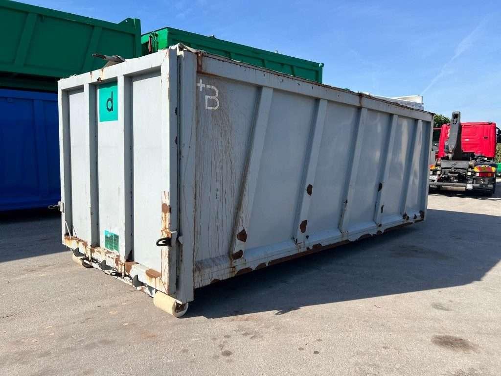 CONTAINER SCARRABILE USATO CON COPERCHIO Foto 8