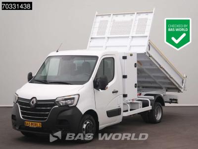 Renault Master 145PK Kipper 3,5t Trekhaak Dubbellucht met Kist Airco Cruise Euro6 Benne Kieper Tipper A/C C vendida por BAS World B.V.