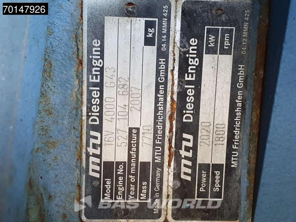 SDMO 51.2L70-4P 2600 KVA - ENGINE NEEDS REPAIR Foto 29