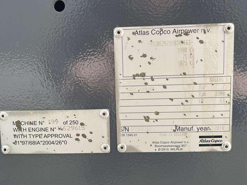 Atlas Copco XAS 186 DD - N Foto 5