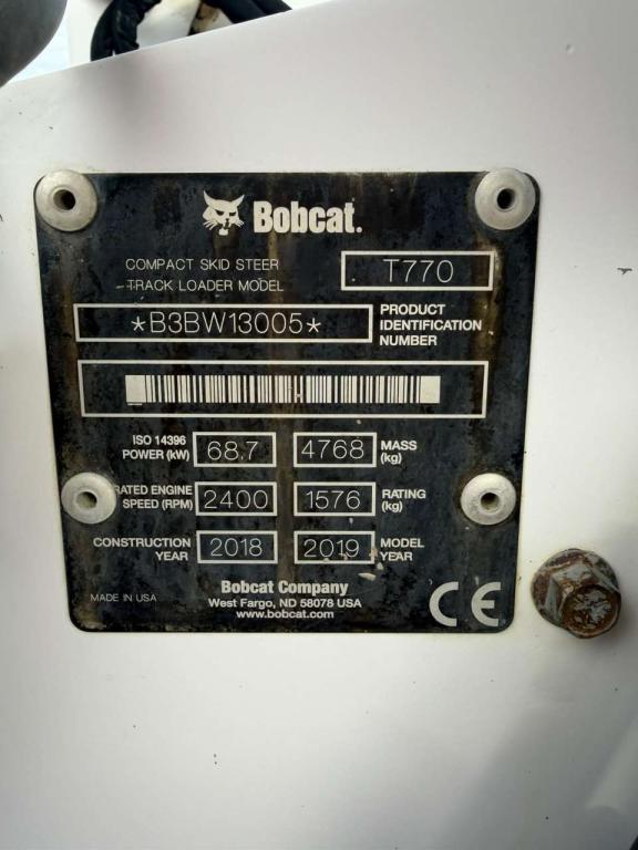 Bobcat T770 Foto 15