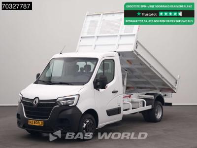 Renault Master 130PK Kipper Dubbellucht 3,5t Trekhaak Airco Cruise Euro6 Tipper Benne Kieper Airco Trekhaak vendida por BAS World B.V.