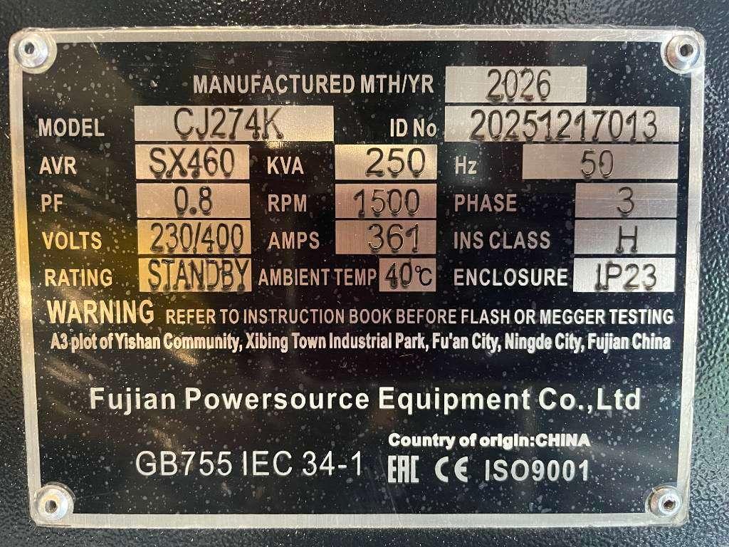 DPX CJ274K - 250 kVA Alternator - DPX-33909 Foto 8