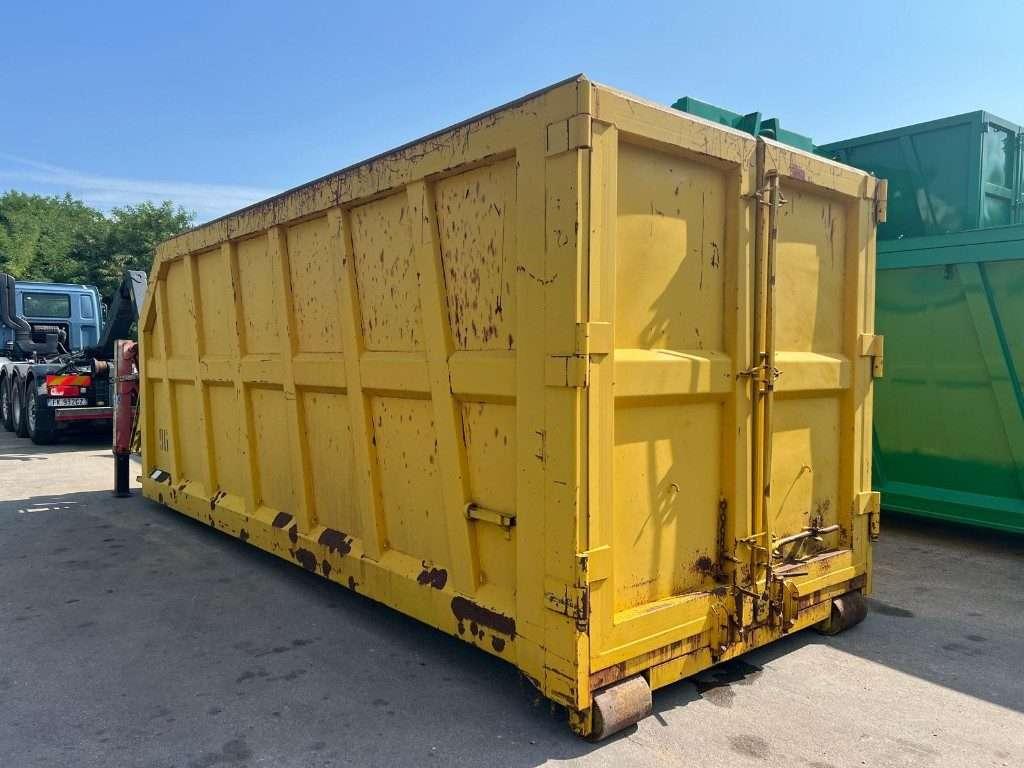 CONTAINER SCARRABILE USATO A CIELO APERTO CON GRU Foto 4