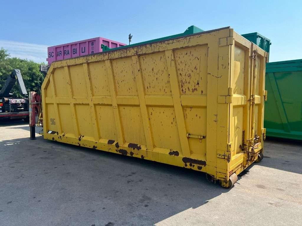 CONTAINER SCARRABILE USATO A CIELO APERTO CON GRU Foto 5
