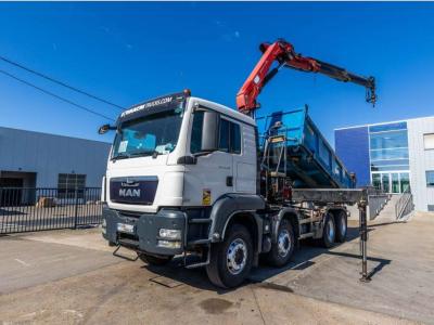 Man TGS 35.360 BB+ BIBENNE+HMF 18T/m+2EXT vendida por Braem NV