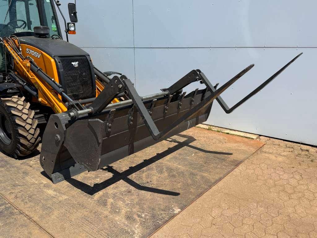 Case 570SV - 6/1 Bucket / Telescopic Boom / Airco Foto 12