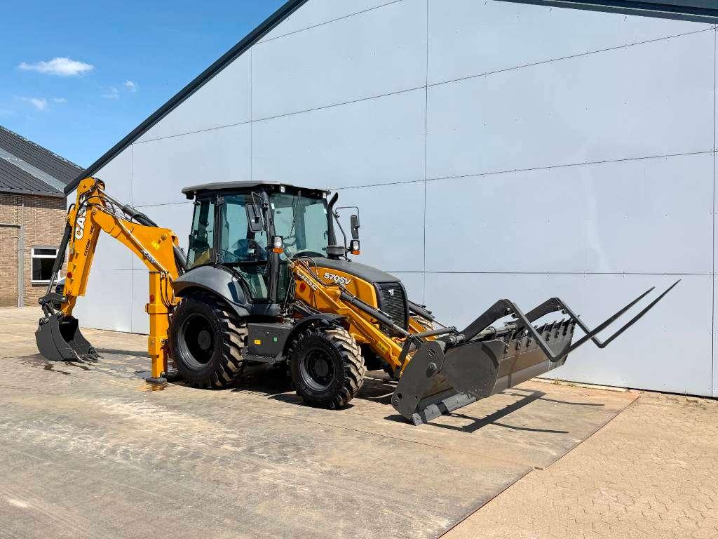 Case 570SV - 6/1 Bucket / Telescopic Boom / Airco Foto 4