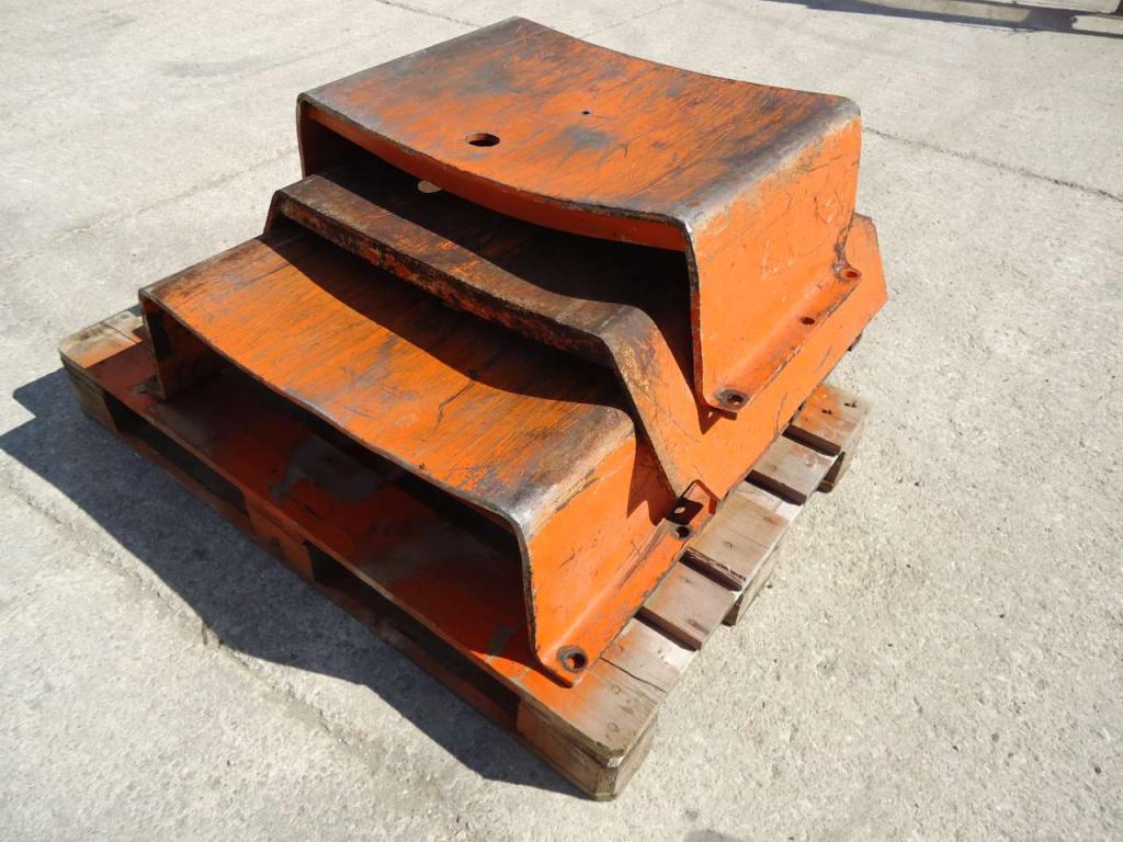 Placas de armadura inferior para Fiat Allis FL14C Foto 1