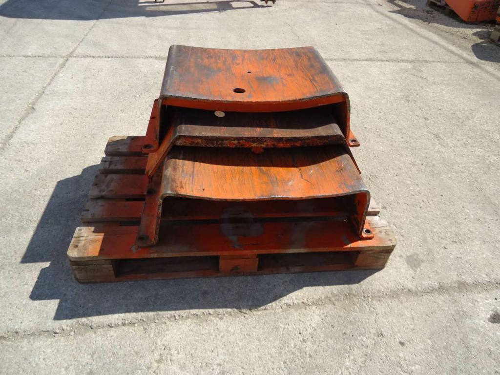 Placas de armadura inferior para Fiat Allis FL14C Foto 2