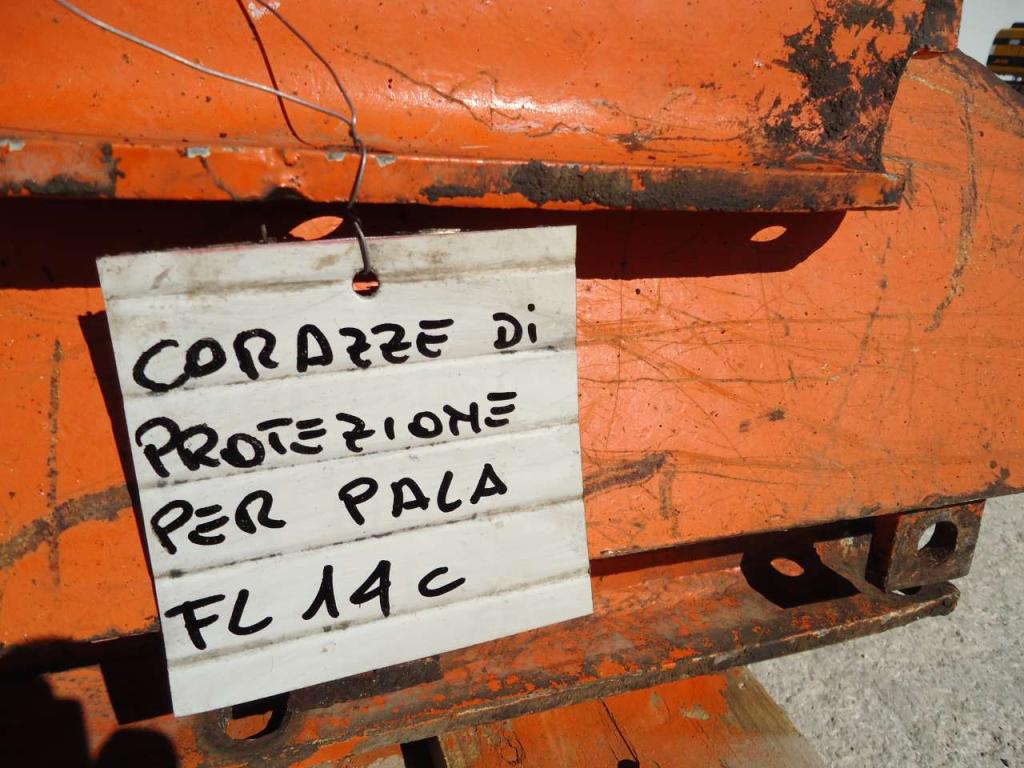 Placas de armadura inferior para Fiat Allis FL14C Foto 3