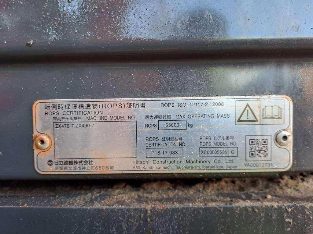 Hitachi ZX 490 LC H-7 Foto 12
