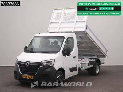 Renault Master 130PK Kipper Dubbellucht 3,5t Trekhaak Airco Cruise Euro6 Tipper Benne Kieper Airco Trekhaak vendida por BAS World B.V.