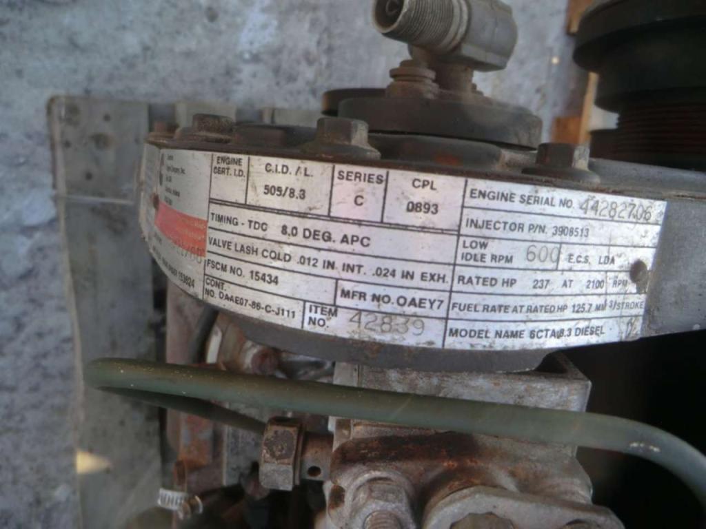 Motor de bloque largo para Cummins 6CTA8.3 Foto 5