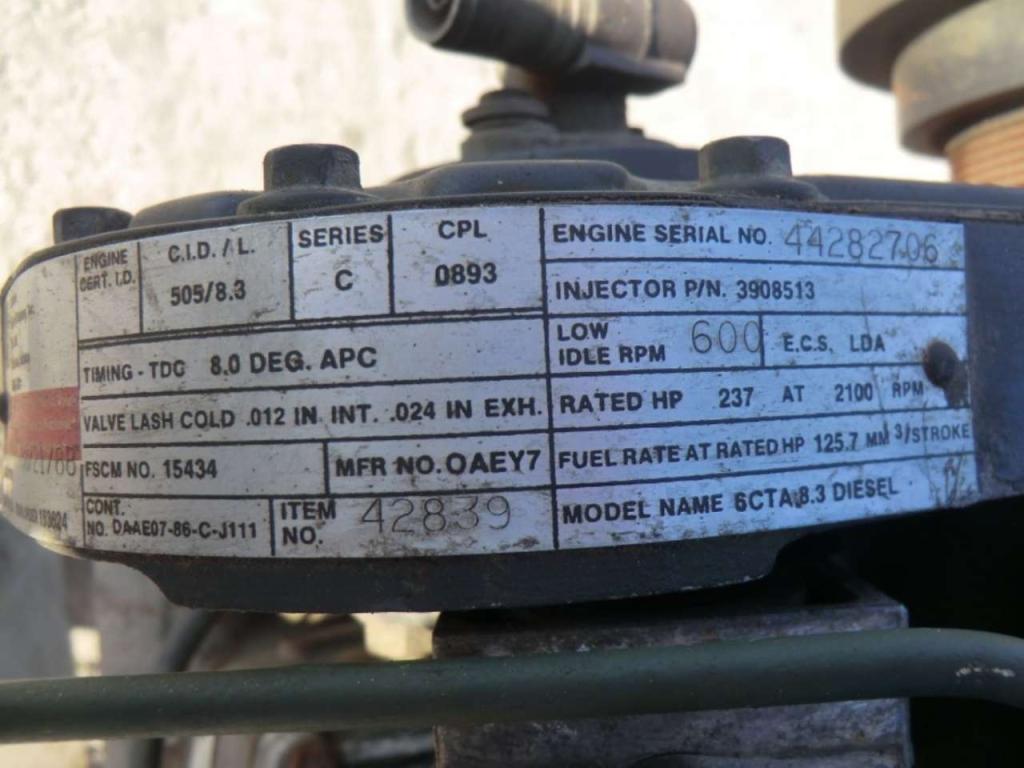 Motor de bloque largo para Cummins 6CTA8.3 Foto 6