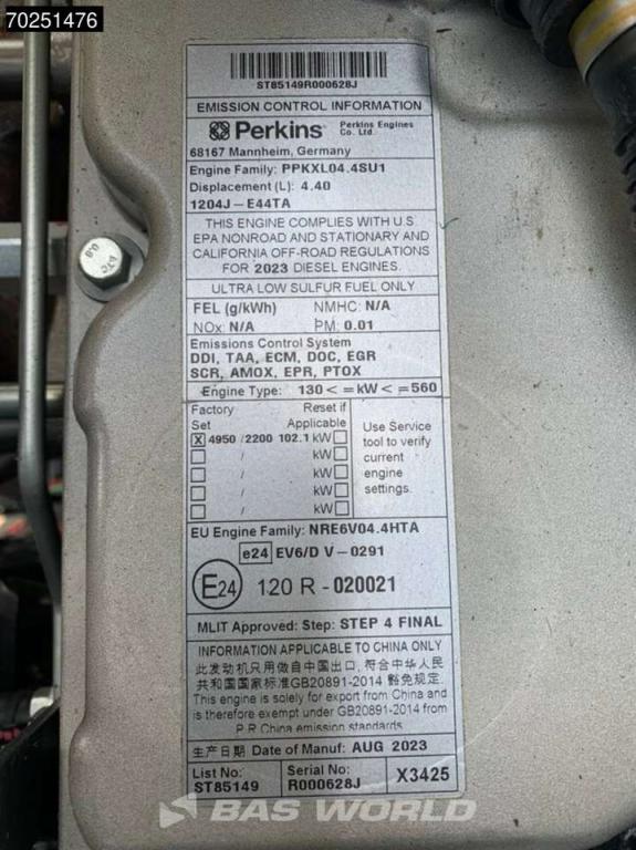 Perkins 1204J-E44TA PPKXL04.4SU1 - 4950/2200 - NRE6V04.4HTA Foto 13