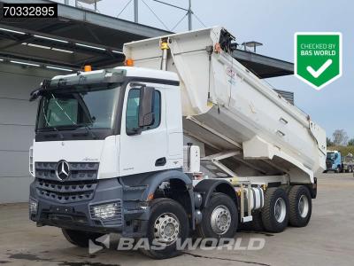 Mercedes-Benz Arocs 3245 8X4 16m3 tipper Hydraulic tailgate Full Steel suspension Big-Axle Euro 6 vendida por BAS World B.V.