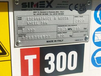 Simex T300 vendida por Omeco Spa