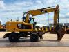 Caterpillar M316F Mobile excavator Foto 10 thumbnail