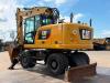 Caterpillar M316F Mobile excavator Foto 6 thumbnail