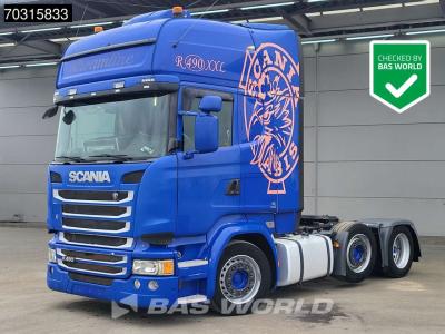 Scania R490 R 6X2 Mega Lift+Lenkachse Retarder 2xTanks Standklima Alcoa vendida por BAS World B.V.