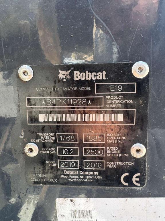 Bobcat E 19 Foto 8