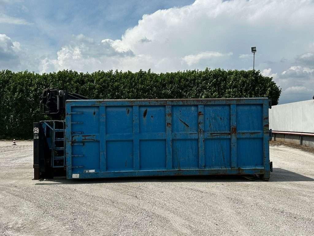 CONTAINER SCARRABILE USATO A CIELO APERTO CON GRU Foto 5