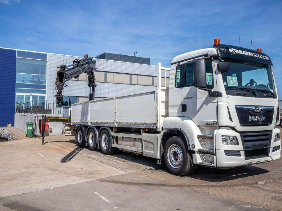 Man TGS 35.420 BL-8x4-4+HIAB 188 E-2 Foto 2