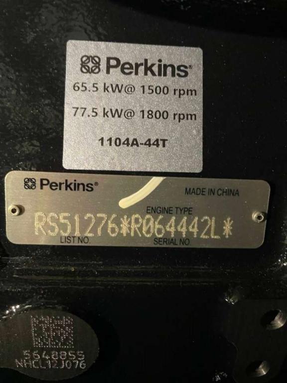 Perkins 1104A-44TG1 - 73 kVA Generator - DPX-19804.1 Foto 15