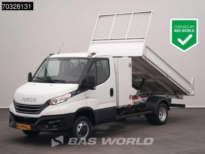 Iveco Daily 35C14 Automaat Dubbellucht Kipper met Kist 3,5t Trekhaak Airco Cruise Euro6 Tipper Benne Kiep vendida por BAS World B.V.