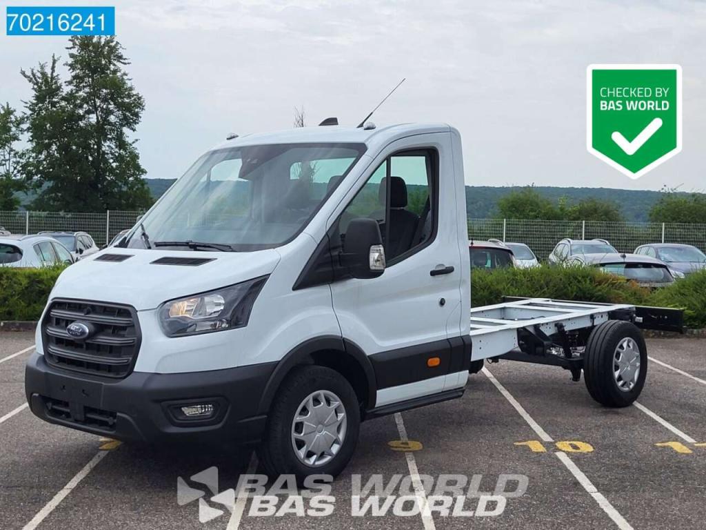 Ford Transit 130pk Chassis Cabine 350cm wheelbase Fahrgestell Platform Airco Cruise A/C Towbar Cruise co Foto 1