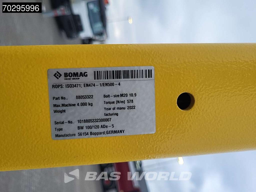 Bomag BW100 ADe-5 ELECTRIC - CE-CERTIFIED Foto 28