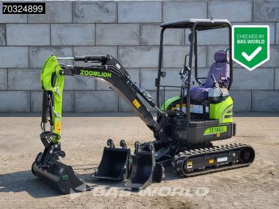 Zoomlion ZE18 GU KUBOTA ENGINE - CW / 3 BUCKETS - CE CERTIFIED vendida por BAS World B.V.